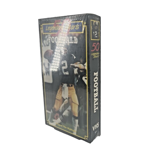 Brand New 50 Legendary Stars: Football (VHS, 2001) NFL Sealed - Picture 3 of 6